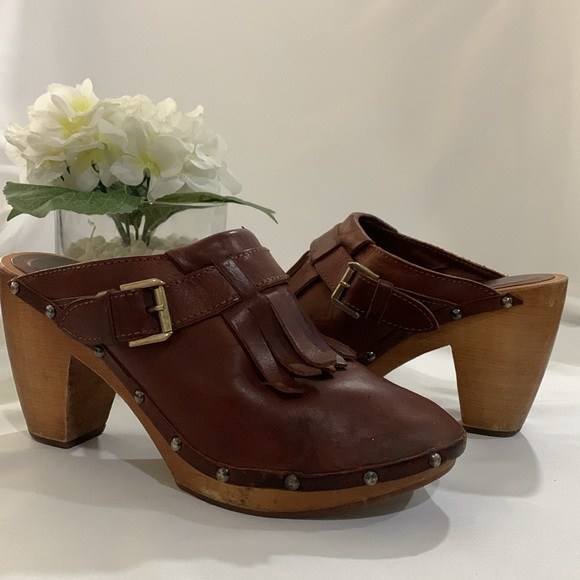 🔥1/2 OFF SUMMER SALE🔥 VINTAGE 1937 Footwear Studded Clog Mule - Picture 5 of 12